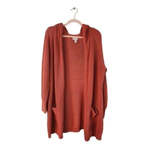 St. John's Bay Salmon Cardigan